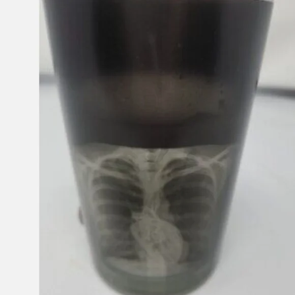 2X COLOR CHANGING BRAIN RIB CAGE SKELTON HALLOWEEN CANDLES - Picture 6 of 10